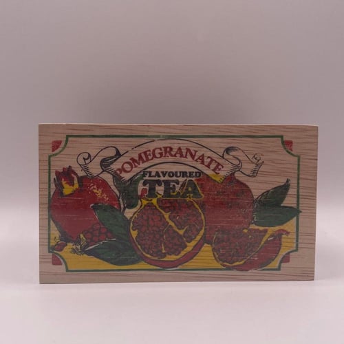 شاي سيلاني اسود نقي مع نكهة الرمان 50 جرام وارد سي...