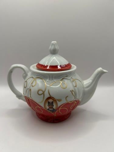 ابريق شاي بالطراز الفارسي بورسلين 500 مل