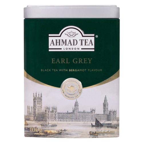 شاي احمد - شاي إيرل جراي 100جرام علبة معدن