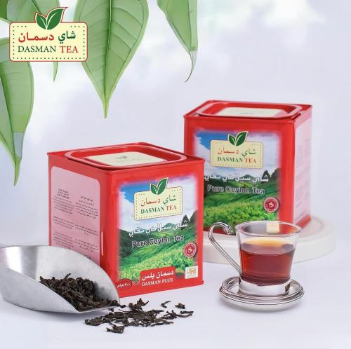 شاي دسمان بلس علبة معدنية حديد
