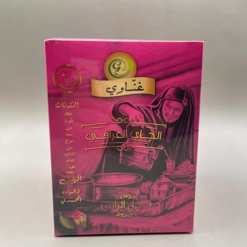 شاي غناوي بالورد المحمدي والهيل 200 جم - الچاي الع...