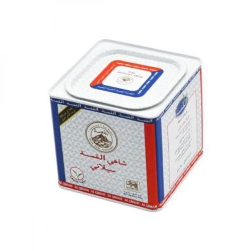 شاي القمة فل ورقة كاملة 300 غرام علبة حديد