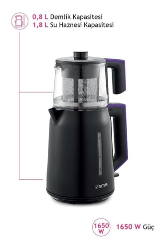 غلاية تحضير الشاي تركية ألتوس