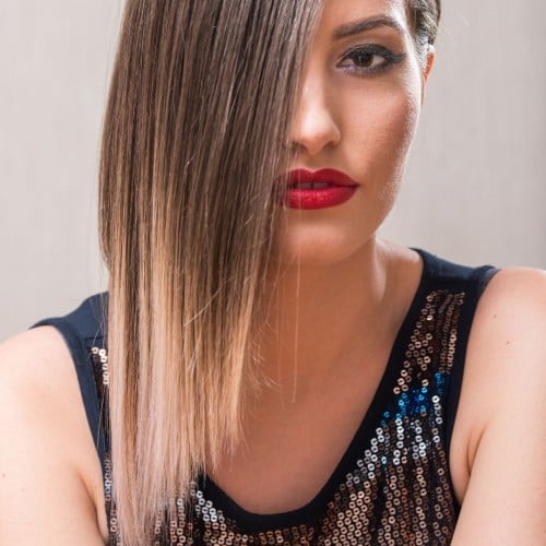 صبغة اومبري شعر قصير Short Ombre Hair