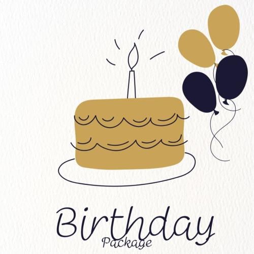 باكيج الاحتفال Birthday package