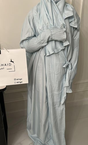 طقم السكينه سماوي مع مكسر