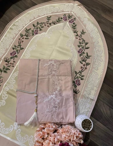 طقم صلاة تركي فخم بارد بالون متعدده