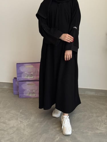 عباية غزل أسود