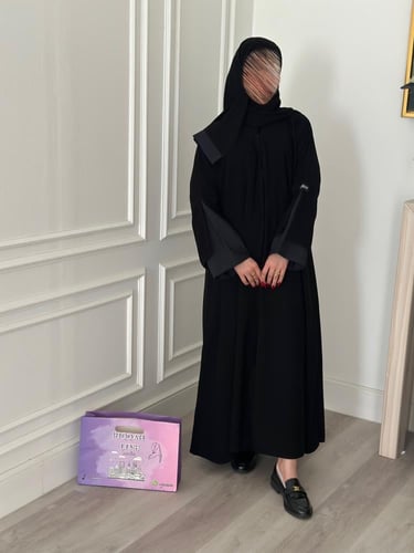 عباية غزل كحلي