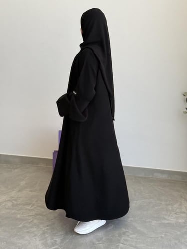عباية غزل أسود