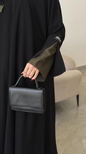 عباية غزل زيتي