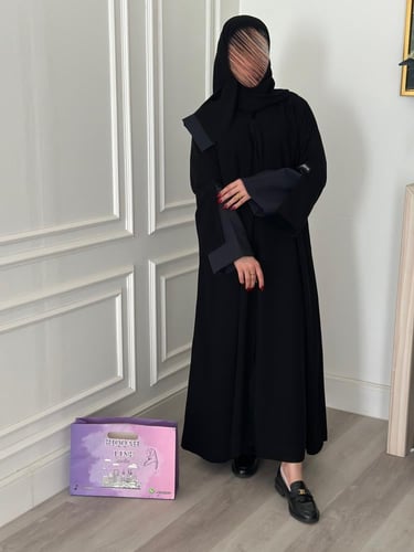 عباية غزل كحلي