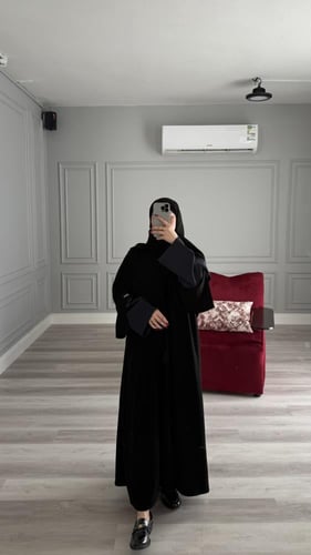 عباية غزل كحلي