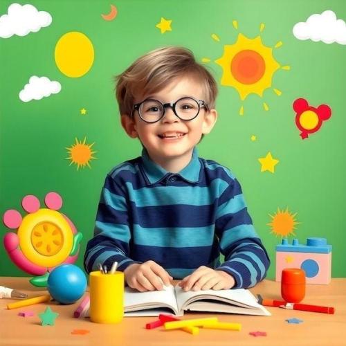 كتيب طاقة طفلي عالية
