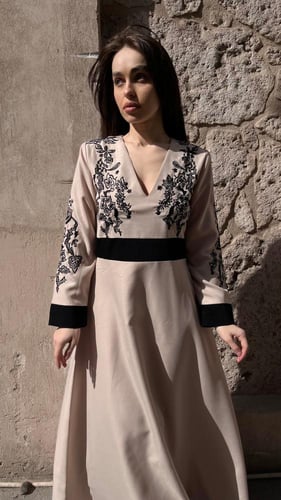 Beige dress