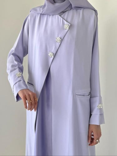Mauve Abaya