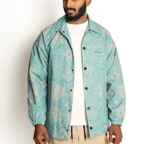 BCOX 113 ANSAN-JACKET-AQUA