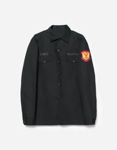 7149PanthernL|S Utility shirt-BLACK