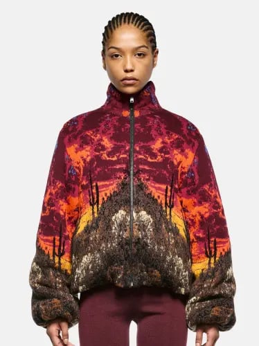 KNITTED BOMBER-160-MULTICOLOR