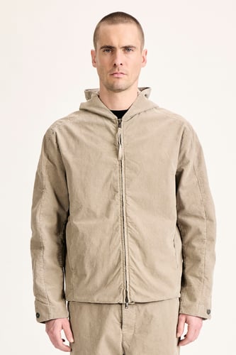 Loose-fit zipped jacket124-ROPE
