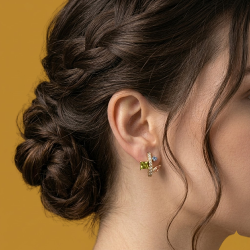 Iris Earrings