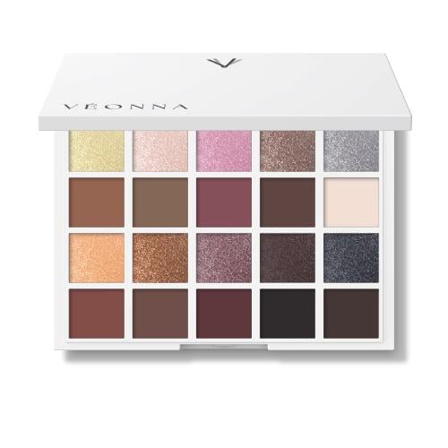 20-Color Eyeshadow Palette – Aura