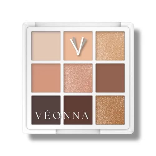 9-Color Eyeshadow Palette – NUDE