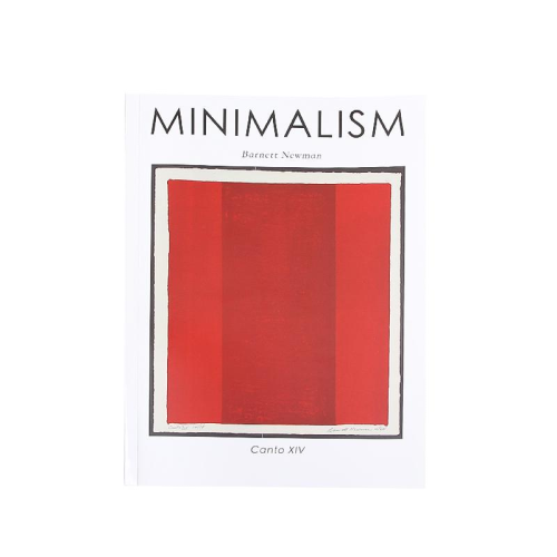 70413 - Red Minimalism Book