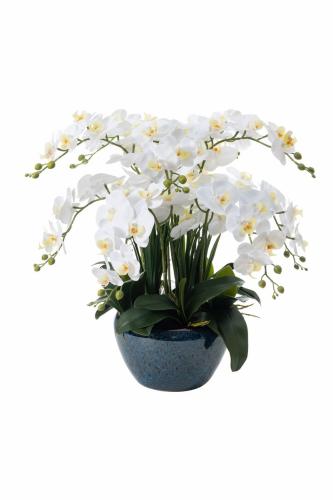 White artificial orchid - Medium - 70682