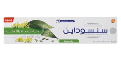 سنسوداين عناية متعددة بالأعشاب