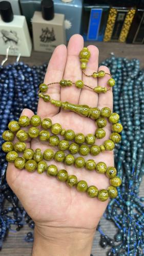 فاتوران تركي ( قصة ذروي ) اخضر زيتي غامق