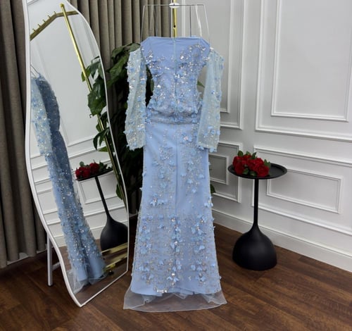 فستان سنا الغيم