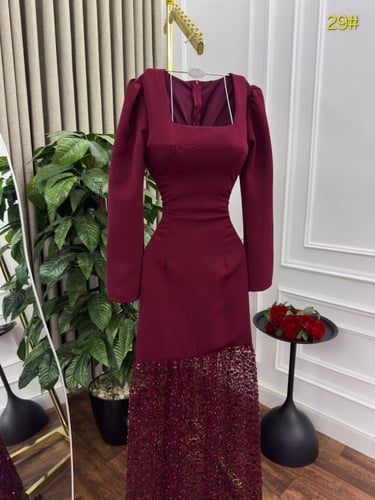 فستان ندى الياقوت