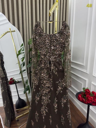 فستان تاج السهرة