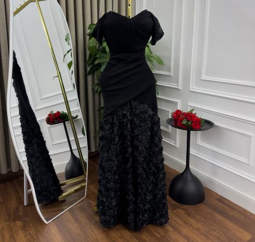 فستان بلاك فيلفيت