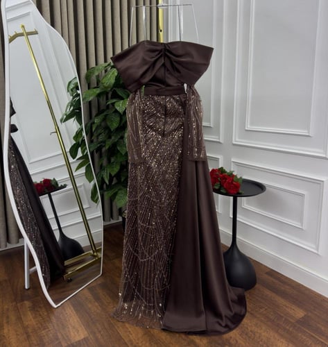 فستان قطرة العنبر