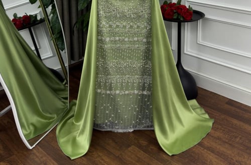 فستان جذور الريحان