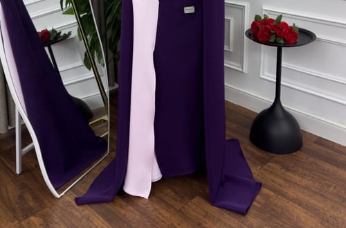 فستان أجنحة البنفسج