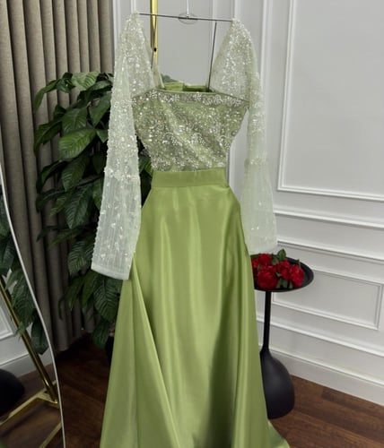 فستان جذور الريحان