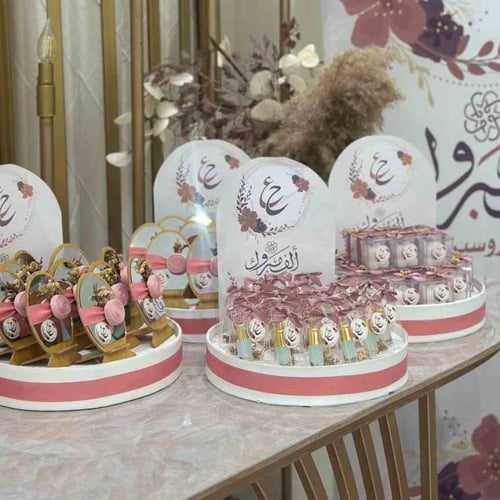 توزيعات أعراس - بكج الفرحة 72 قطعة