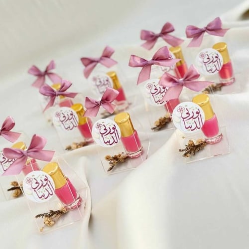 توزيعات مواليد بنات - توزيعات مسك التوت بشنطة اكري...