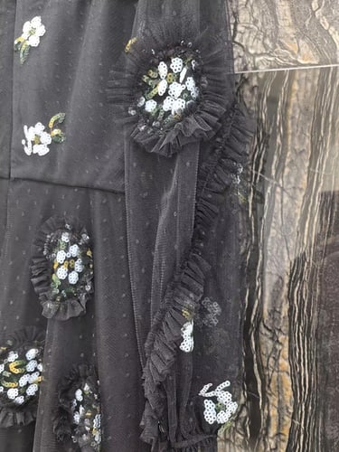 فستان بالترتر