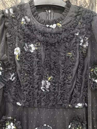 فستان بالترتر