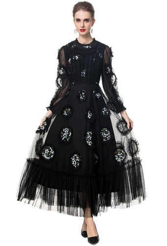 فستان بالترتر