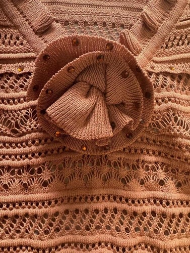 فستان ساندرو البني