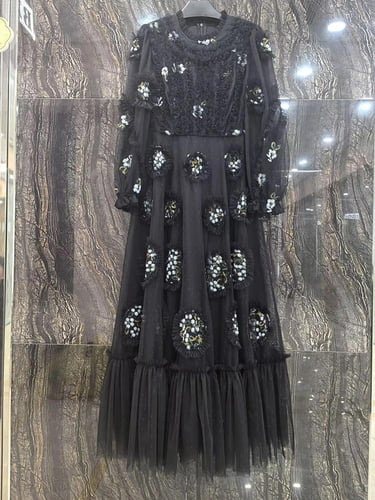 فستان بالترتر