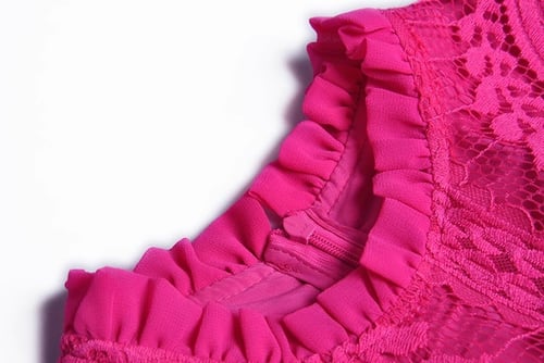 فستان مكشكش