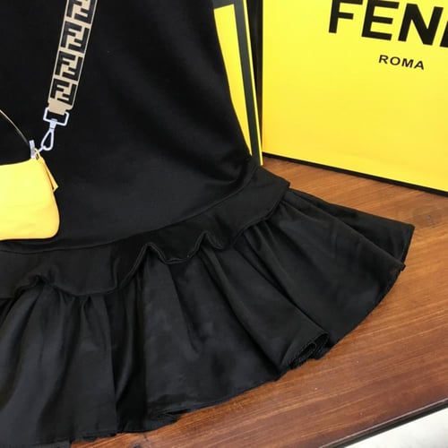 فستان فندي اطفال هاي كواليتي