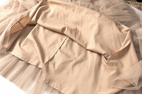 فستان سهرة كاكي