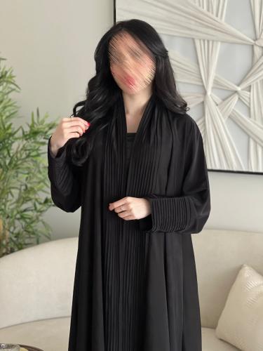 طيات ملكية - اسود